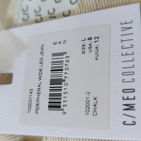 Free People C/Meo Collective Peripheral Wide Leg Jean - Picture 16 of 16